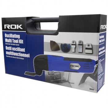 ROK Outil multifonction oscillant 25 pièces